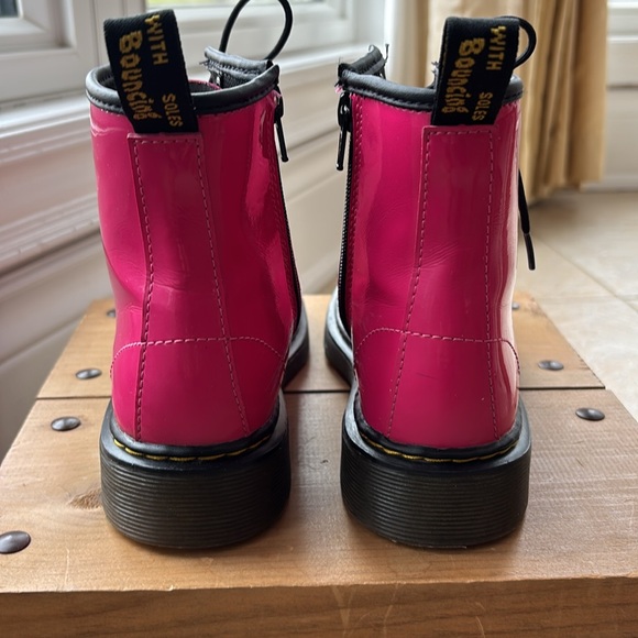 Doc Martens Air Wair Pink 8 hole Boots - Picture 2 of 11